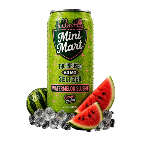 THC Hidden Hills 60 Mg Drink - Mini Mart Thca - Watermelon Slushie