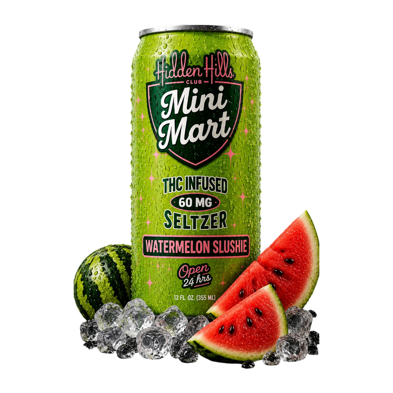 Hidden Hills 60 Mg Drink - Mini Mart Thca - Watermelon Slushie-1