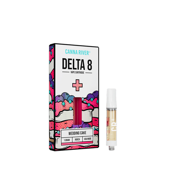 Canna River - D8 Cartridge - Delta 8 THC Wedding Cake