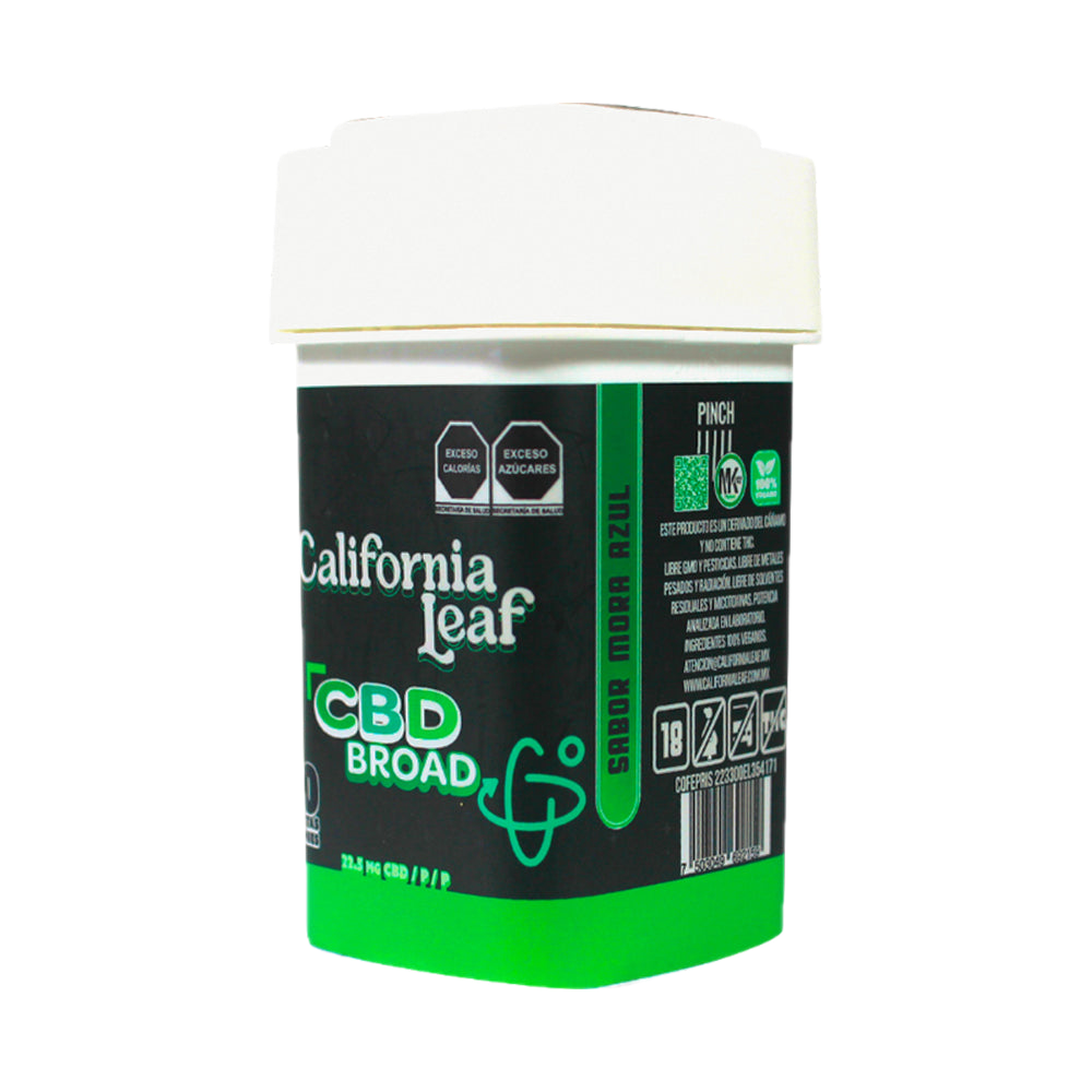 Gomitas CBD Broad (Limoneno – 22.5 mg CBD Nano Broad) | 15 ó 30 piezas.