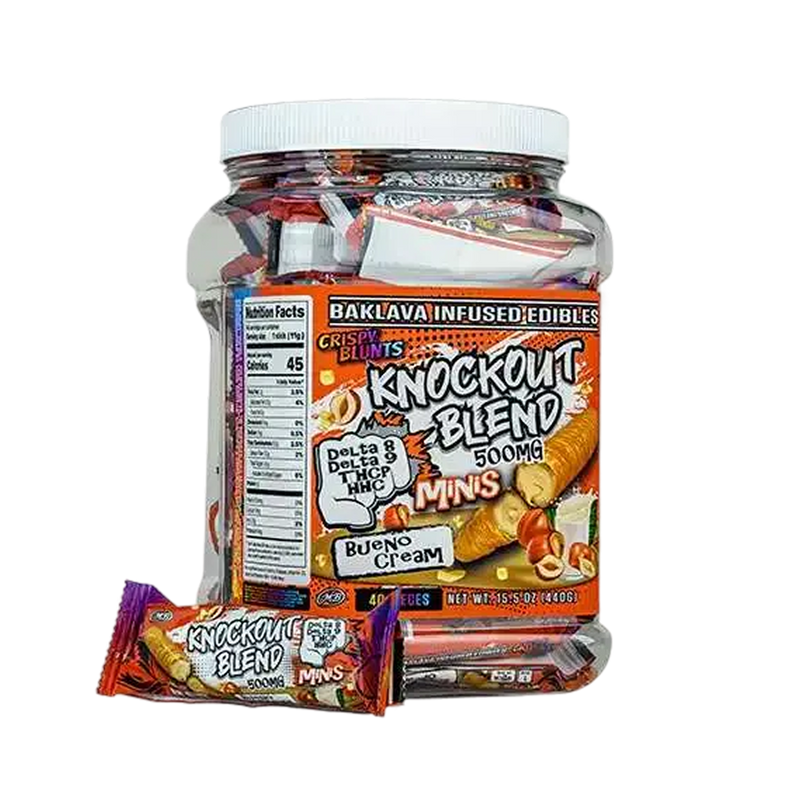 Crispy Blunts Knockout Blend Mini Bueno Cream: Oblea Crujiente (1 sobre / 500mg)-1