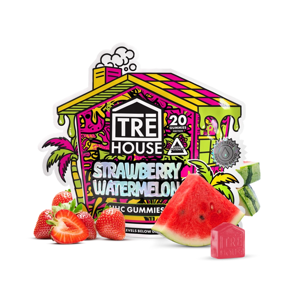 Tre House Gummies Strawberry Watermelon HHC 20ct (Casita)