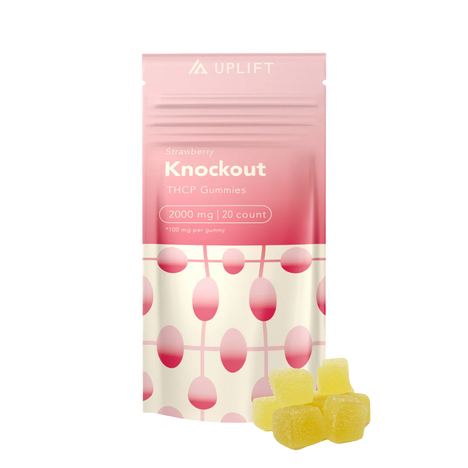 UPLIFT THCP KNOCKOUT CHEW 2000MG STRAWBERRY