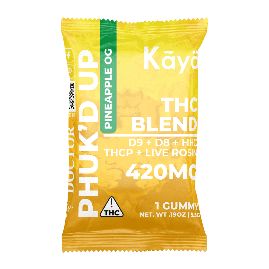 The Hemp Doctor: Phuk’d Up Gummy Pineapple OG (1 pz / 420mg)-1
