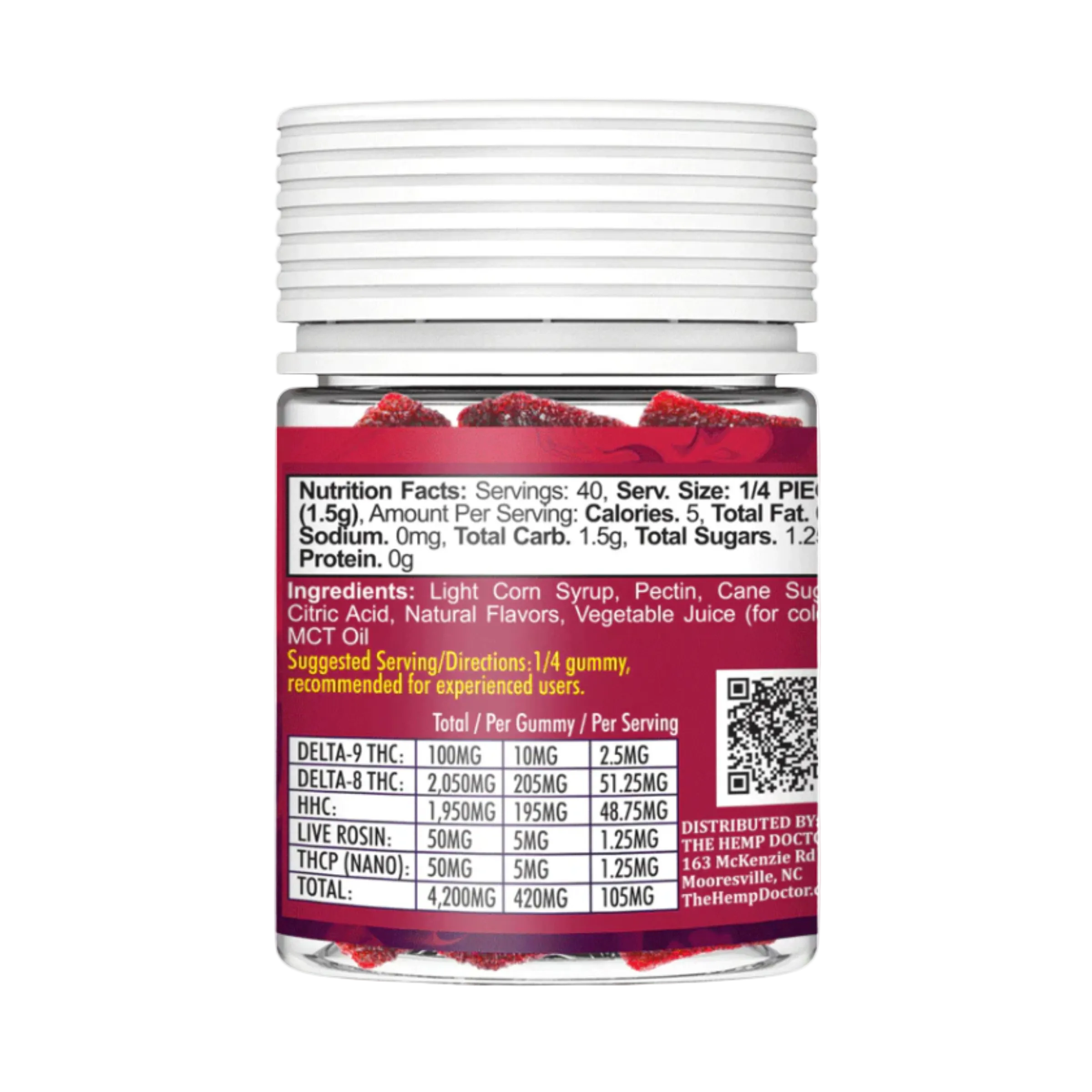 Phuk'd Up Gummies Watermelon 10ct 420mg