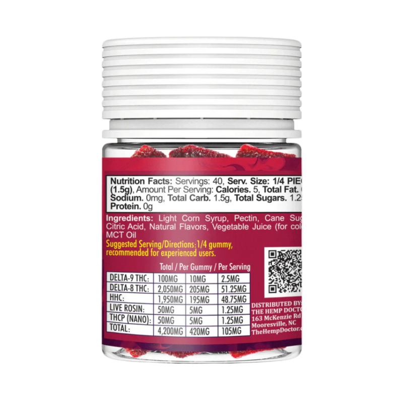 Phuk'd Up Gummies Watermelon 10ct 420mg-2