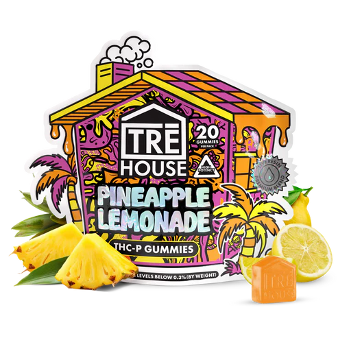 Tre House Gummies Pineapple Lemonade THC-P 20ct (Casita)
