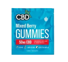 CBDfx Gummies Mixed Berries 50mg 2ct-1