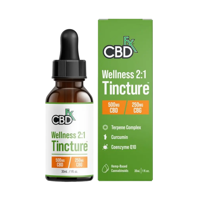 CBDfx Wellness Tincture 30ml 500mg-1