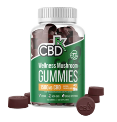 CBDFx Wellness Mushroom Gummies 1500mg-1