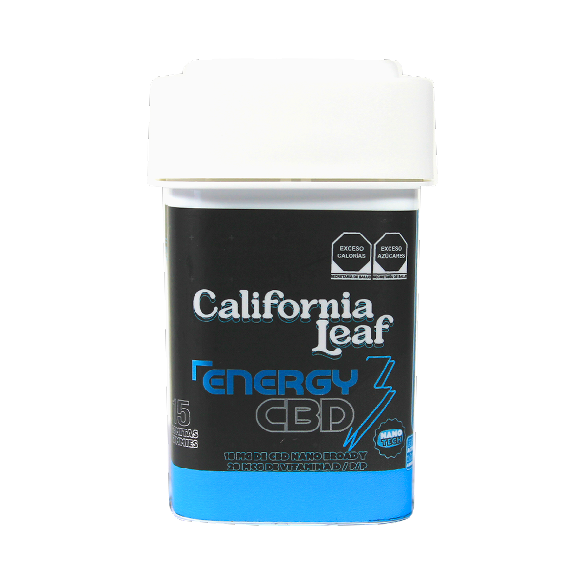 Gomitas Energy CBD + Vitamina C + Limoneno 10 mg/pza | 15 ó 30 piezas
