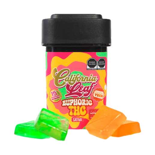 Gomitas Euphoric Nano tech Delta 9 THC  15 o 30pz 25 mg D9 THC