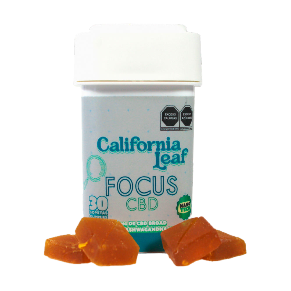 Gomitas Focus CBD (Betacariofileno – 10 mg CBD Nano Broad) |15 ó 30 piezas.
