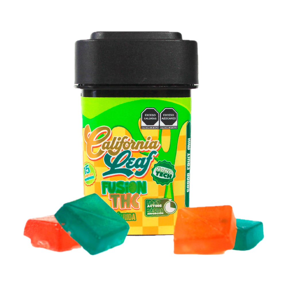 Gomitas Fusion Delta 9 NANO TECH THC 25 mg/pza | 15 ó 30 piezas