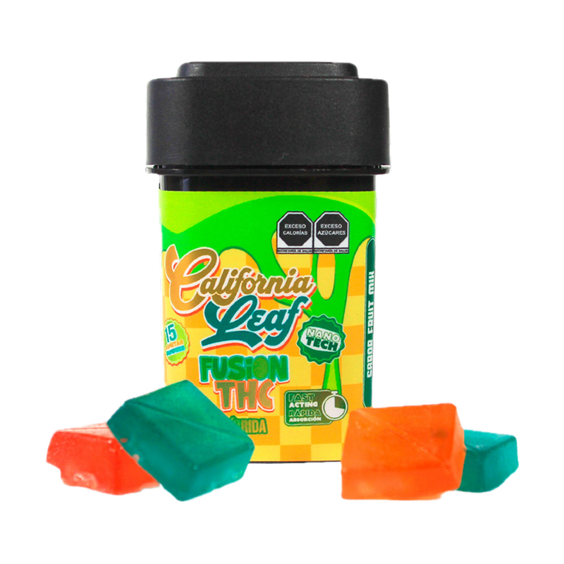 Gomitas Fusion Delta 9 NANO TECH THC 25 mg/pza | 15 ó 30 piezas-1