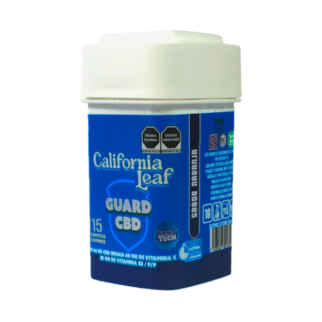 Gomitas Guard CBD (Mirceno – 10 mg CBD Nano Broad) |15 ó 30 piezas.
