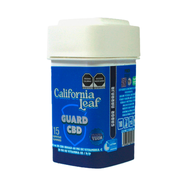 Gomitas Guard CBD (Mirceno – 10 mg CBD Nano Broad) |15 ó 30 piezas.