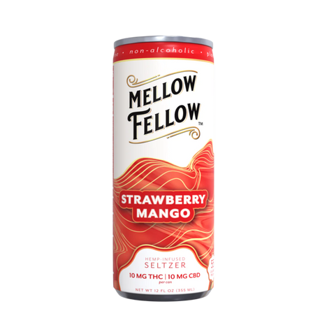 THC Mellow Fellow Strawberry Mango