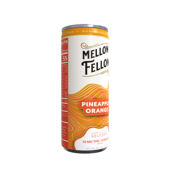 Mellow Fellow Seltzer PINEAPLLE ORANGE