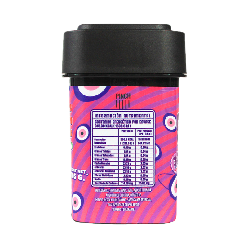 Gomitas Inside Delta 9  NANO TECH THC 25 mg/pza | 15 o 30 piezas-3