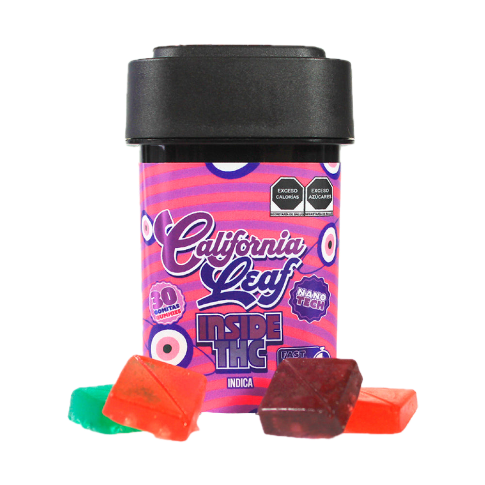 Gomitas Inside Delta 9  NANO TECH THC 25 mg/pza | 15 o 30 piezas