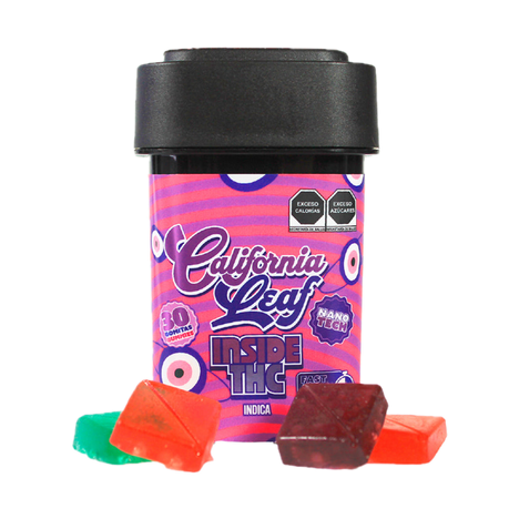 Gomitas Inside Delta 9  NANO TECH THC 25 mg/pza | 15 o 30 piezas