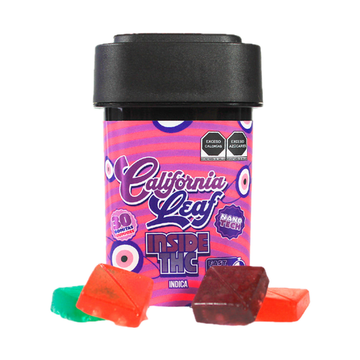 Gomitas Inside Delta 9  NANO TECH THC 25 mg/pza | 15 o 30 piezas