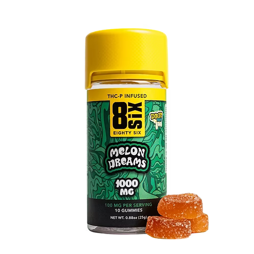 GOMITAS 8SIX DRIP SERIE 1000MG MELÓN DREAMS INDICA