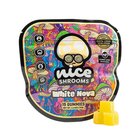 NICE SHROOMS BLANCAS NOVA BOLSA 15 PZ