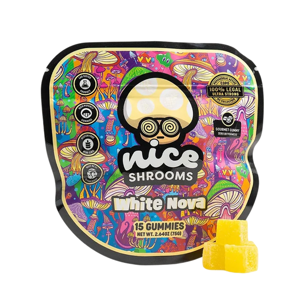 NICE SHROOMS BLANCAS NOVA BOLSA 15 PZ