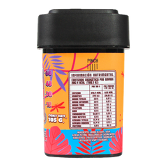 California Leaf THC Gomitas Paradise Thc Sativa 30/50 mg Delta 9 Thc en perspectiva angular tridimensional