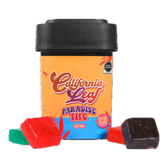 California Leaf THC Gomitas Paradise Thc Sativa 30/50 mg Delta 9 Thc mostrando detalles de diseño y puertos