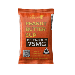 The Hemp Doctor Penut butter cups 75 mg-1