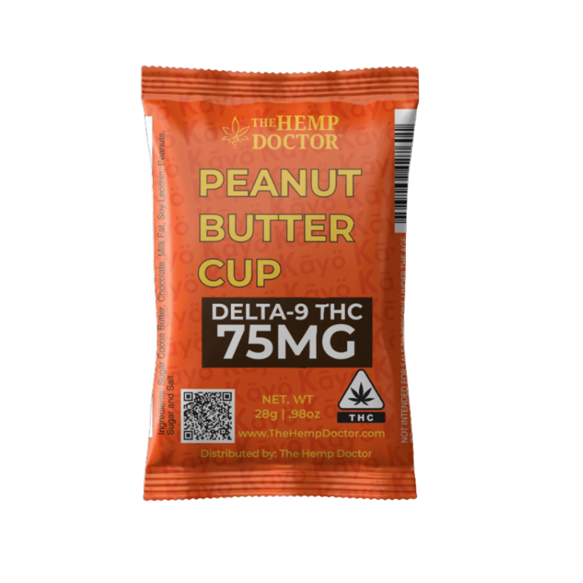 The Hemp Doctor Penut butter cups 75 mg