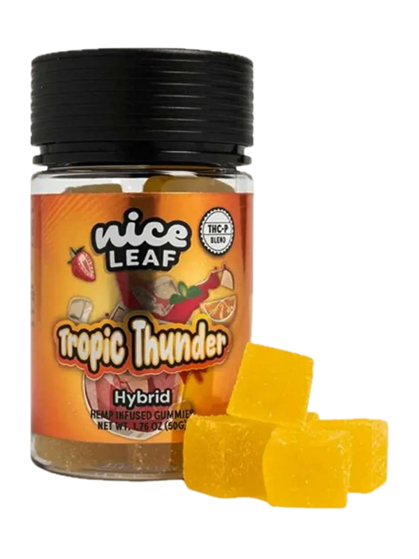 NICE LEAF TROPIC THUNDER HYBRID GUMMIES 20PZ