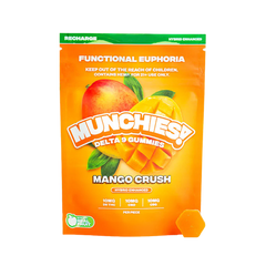 Munchies Gummy D9 - Euphoria - Mango Crush - Hybrid - Recharge-5 piezas-1