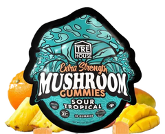 Tre House Gummies Magic Mushrooms Extra Strength Sour Tropical-1