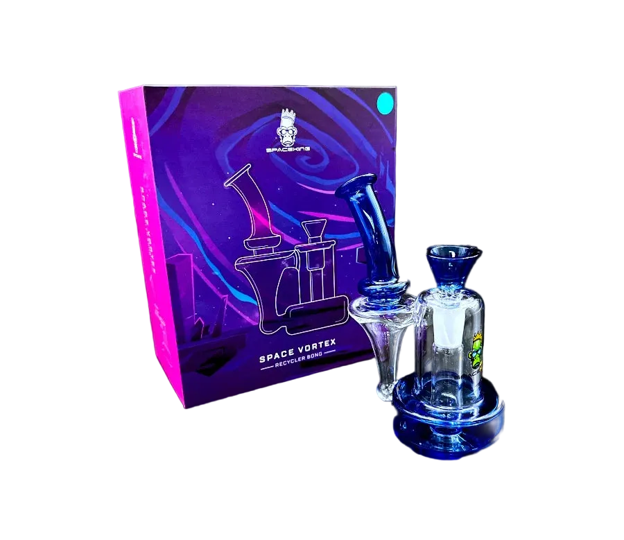 SPACE KING SPACE VORTEX RECYCLER BONG