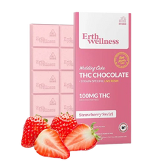 ERTH THC CHOCOLATE BAR THC STRAWBERRY SWIRL HYBRID-1