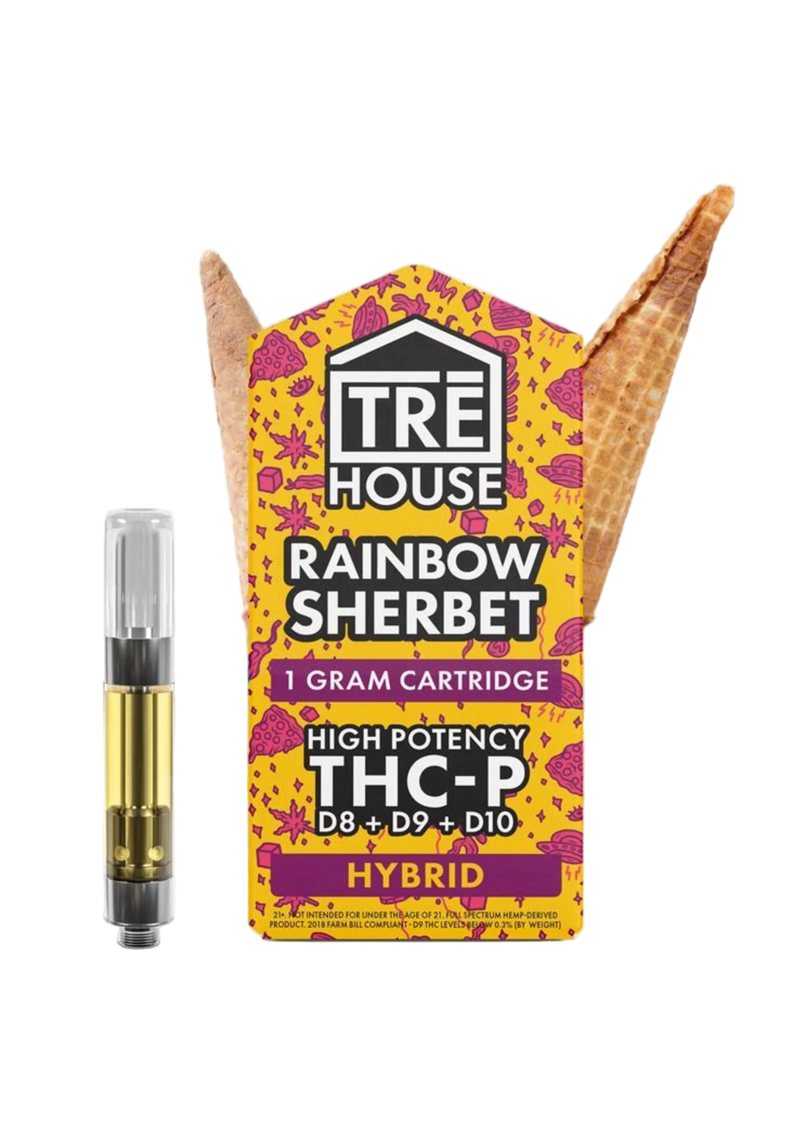 TRE House Cartridge Rainbow Sherbet (Delta Blend)
