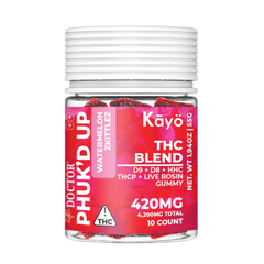 Phuk'd Up Gummies Watermelon 10ct 420mg-1
