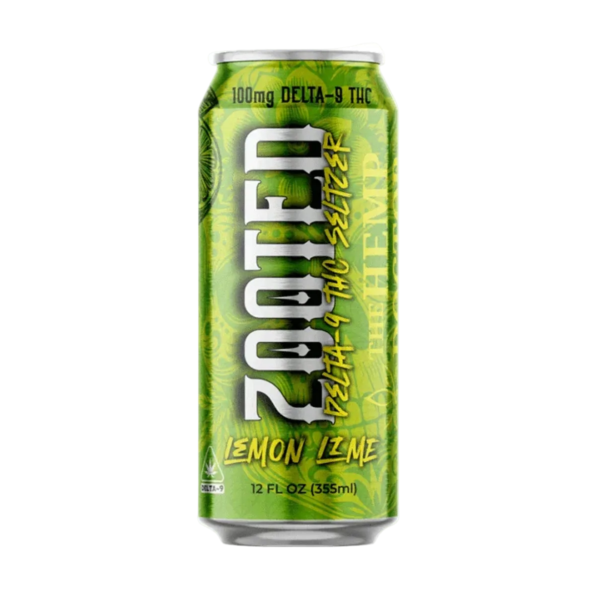 ZOOTED Seltzer 100mg Delta-9 THC Lemon Lime